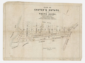 Plan of Chuter's Estate on the North Shore [cartographi...