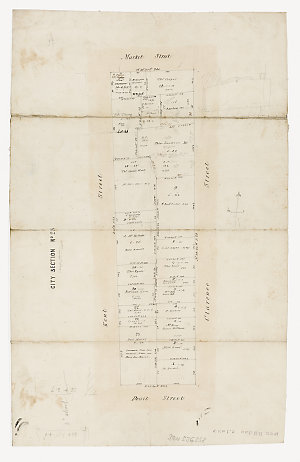 City section no. 25 [cartographic material] : (rough sk...