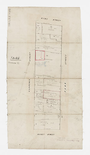 Sketch Section 27 [cartographic material] / J. Edward, ...