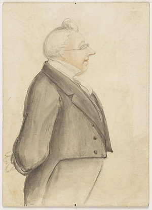 Portrait, either by, or of, T. J. Lempriere, ca. 1822-1...