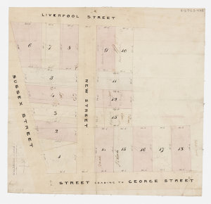 [Sussex, Liverpool, New Streets, Inglis' property, sect...
