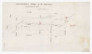 Johnstone's Creek S.W. Channel, Newtown Bch. [cartograp...