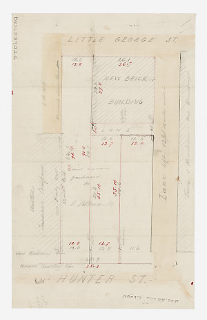 Section 46, Little George St., Hunter St. [cartographic...
