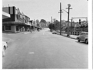 Photographs of Pacific Highway and other streets in St....