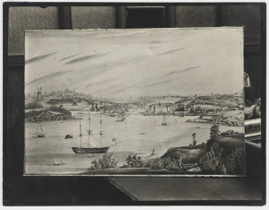 [Sydney Cove - 1930s photoprint of original 1812 waterc...