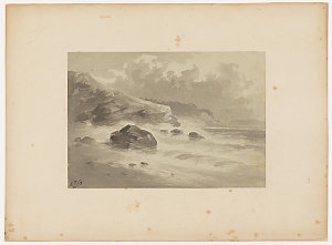 Item 16: Sea piece [a view] / Samuel Thomas Gill