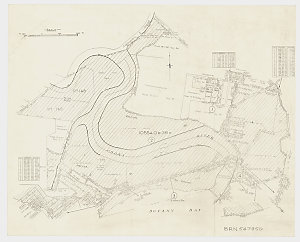 [Map of the Cooks River, New South Wales, showing the p...