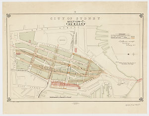 City of Sydney [cartographic material] : section C, the...