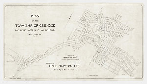 Plan of the township of Cessnock including Aberdare and...
