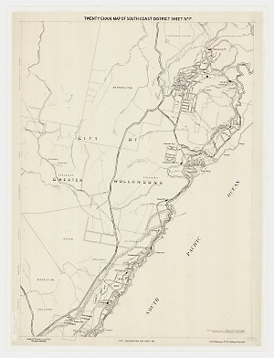 Twenty chain map of South Coast District [cartographic ...
