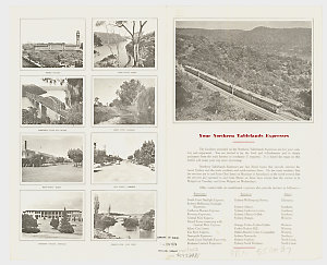 Rail trip Northern Tablelands [cartographic material] /...