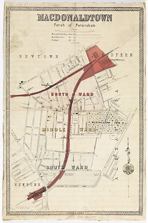 Macdonaldtown [cartographic material] : Parish of Peter...