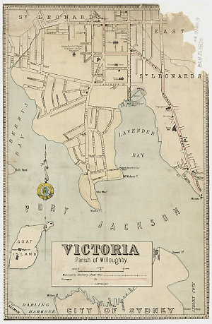 Victoria [cartographic material] : Parish of Willoughby...
