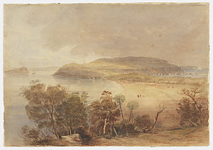 [View of] Barrenjoey, Hawkesbury, 1862 / Henry Grant Ll...