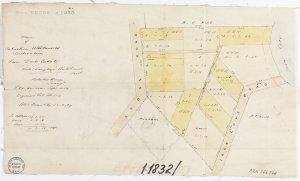 Plan of suburban allotments (cultivation) [cartographic...