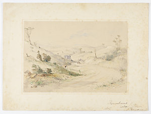 [View of] Green Ponds, 15 May 1846 / Francis Russell Ni...