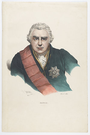 Portrait of Sir Joseph Banks, 1826 / lithograph by C. M...