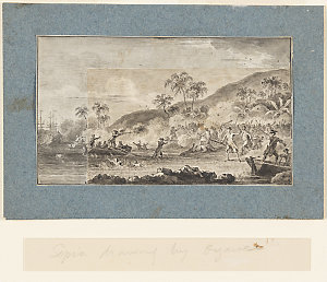The death of Captain Cook / Ozanne