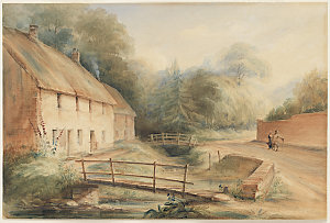 [Cottages at Withycombe, Devon, 1848] / drawn by C. Mar...