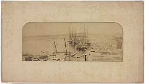[Panorama of Circular Quay and Campbell's Cove from Daw...