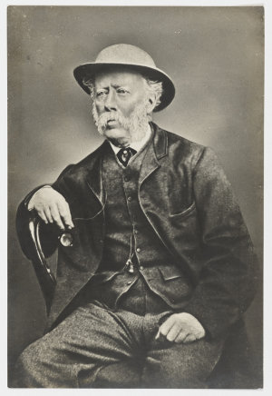 Photograph of Conrad Martens, ca. 1860, copied probably...