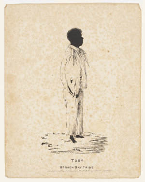 Toby, Broken Bay Tribe, ca. 1836 / William H. Fernyhoug...