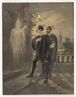 Hamlet - The Ghost, 1800-1899 / Samuel Thomas Gill