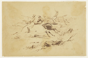 Kangaroo hunting / Samuel Thomas Gill