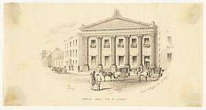 Oriental Bank, Pitt Street, Sydney [a view], 1858-1869 ...