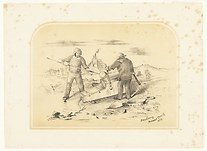 Cradling, Forest Creek 1852, 1850-1859 / Samuel Thomas ...