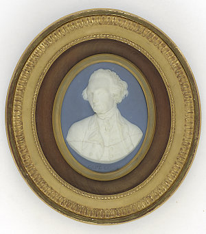 [Captain James Cook, ca. 1777 / medallion portrait by W...