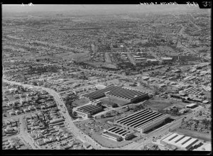 Item 44: Milton Kent aerial views of Bankstown, Regents...