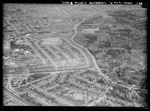 Item 15: Milton Kent aerial views of Bankstown, Carrama...