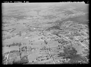 Item 15: Milton Kent aerial views of Bankstown, Carrama...