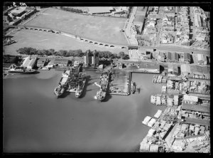 Item 25: Milton Kent aerial views of Alexandria, 1936, ...