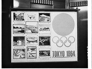 1964 Olympic Appeal Committee mounts an exhibition of t...