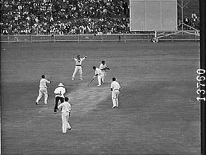 M.C.C. versus Australia cricket, 5th Test, 1963, Sydney...