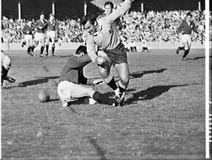 Australia versus British Lions Rugby Union Team, Sydney...