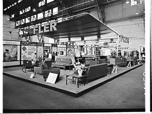 Fler Furniture stand, Furniture Exhibition, 1963