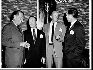US Ambassador Ed Clarke at a Continental Oil party at t...