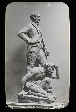 Gilbert Doble designed sculptures [glass negatives], c....