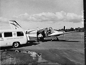 De Havilland Beechcraft small aeroplane for the Central...
