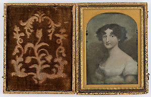 Ambrotype portrait of Mary King, ca 1850 / by unknown p...