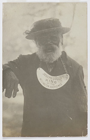 Photograph of Joseph Colless ('Toby'), King of the Well...