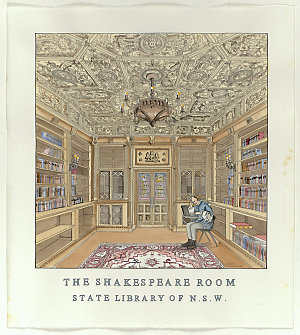 The Shakespeare Room, State Library of N.S.W. / Simon F...