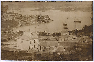 Sydney Harbour, Garden Island to Millers Point, from La...