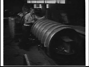 Lead pipe, Electric Smelters Ltd., Port Kembla