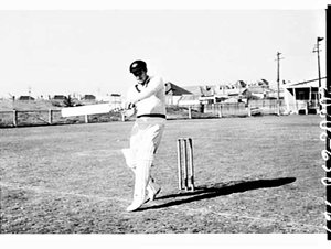 Action photographs of Sydney batsman Norman (Norm) O'Ne...
