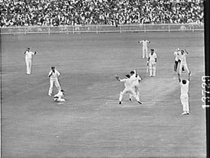 M.C.C. versus Australia cricket, 5th Test, 1963, Sydney...