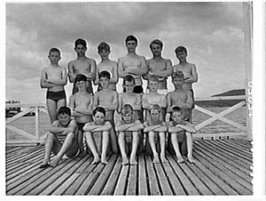 Manly Amateur Swimming Club senior boys' group